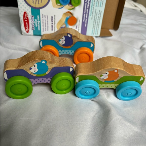 Melissa and Doug Animal Stacking Cars - Picture 2 of 2
